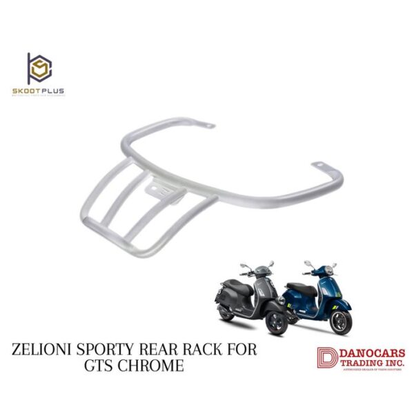 ZELIONI SPORTS RACK CHROME FOR GTS 300