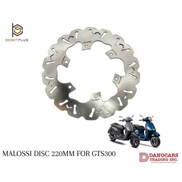 malossi disc 220mm for gts300