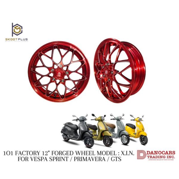 101 FACTORY XIN RIM RED