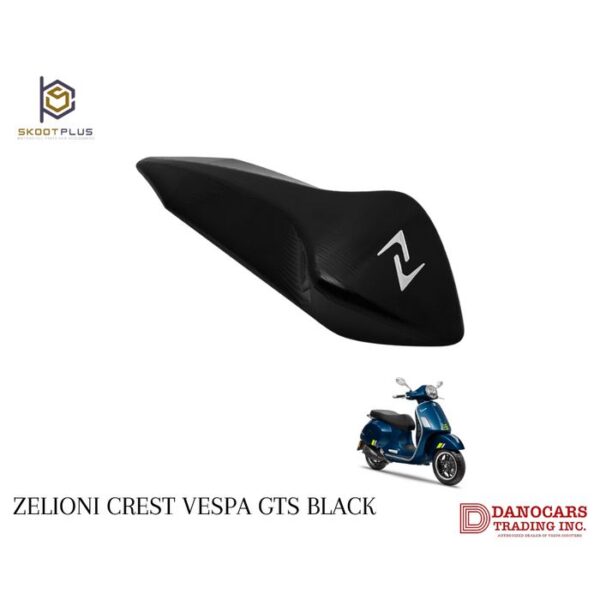 Zelioni Crest Vespa GTS Black