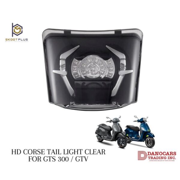 HD Corse tail light clear for Gts 300 Gtv